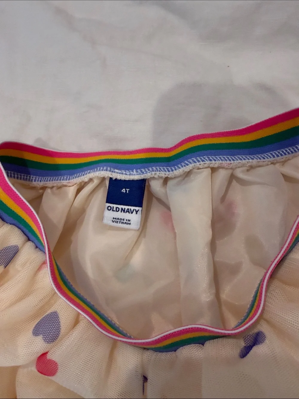 Old navy heart tulle skirt